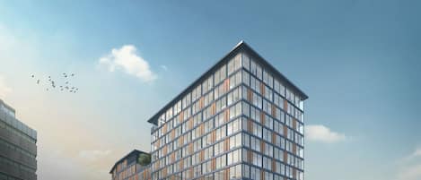 Fassade der Unterkunft