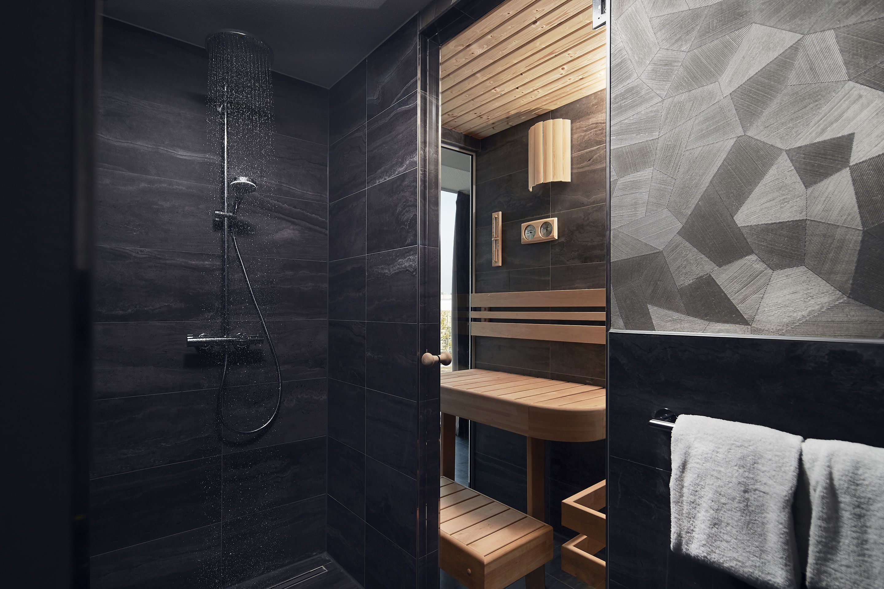 wellness room | 2 bedrooms, premium bedding, in-room safe, desk