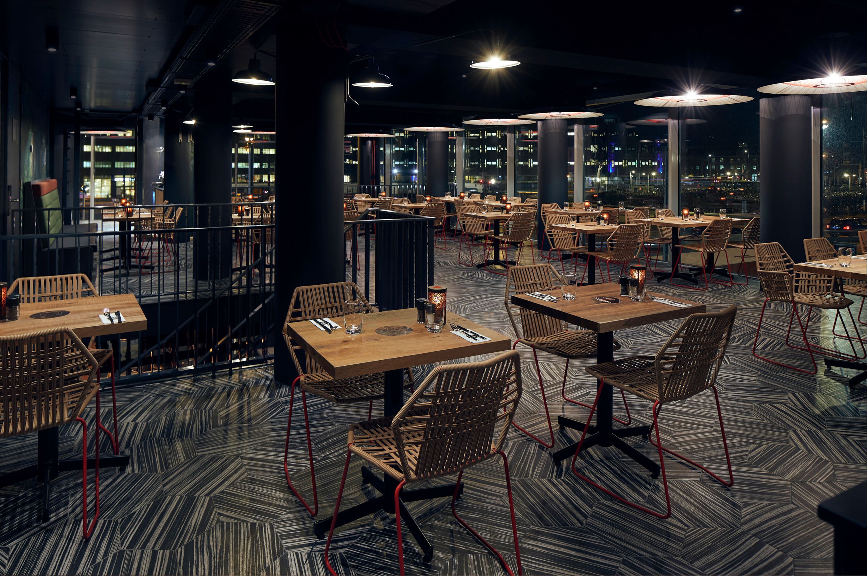 breakfast, lunch and dinner served