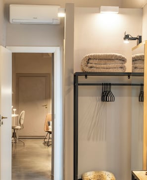 Minibar, desk, blackout drapes, free WiFi