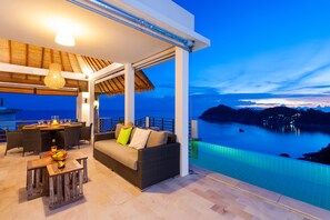 Turtle Villa, Ocean and Beach View | Terrace/patio - Villa Sabai Jai (Koh Tao)