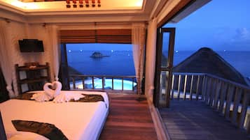 Eagle Villa, Ocean and Beach View | Hochwertige Bettwaren, Pillowtop-Betten, Minibar, Zimmersafe