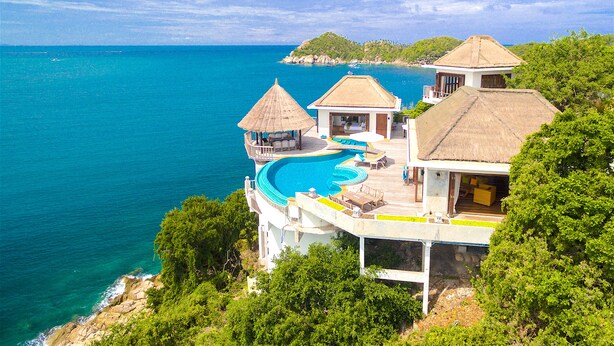 Eagle Villa, Ocean and Beach View  | Luftbilde