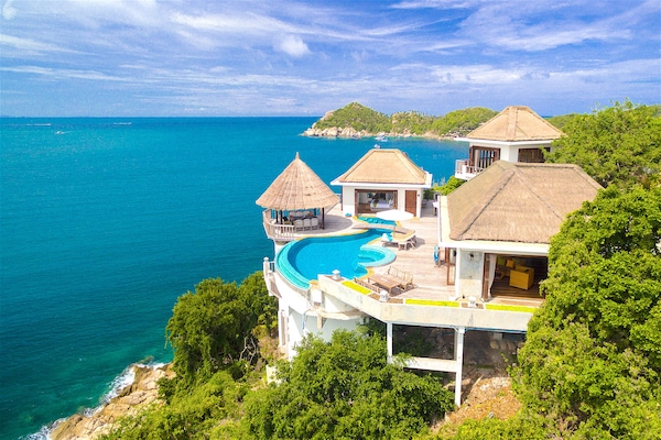 Eagle Villa, Ocean and Beach View | Aerial view