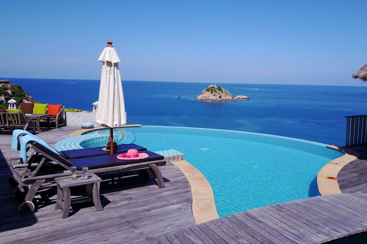 Eagle Villa, Ocean and Beach View | Eigener Pool