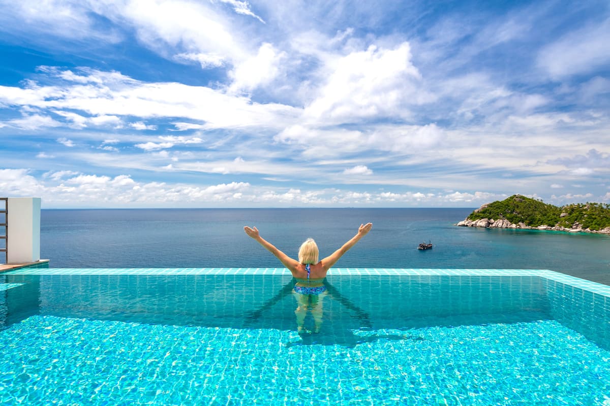 Gecco Villa, Ocean and Beach View | Hochwertige Bettwaren, Pillowtop-Betten, Minibar, Zimmersafe