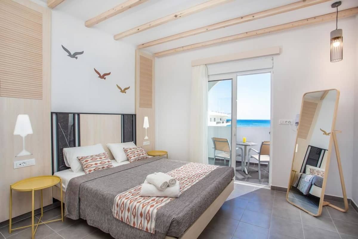 Studio, Sea View | Iron/ironing board, free WiFi, bed sheets