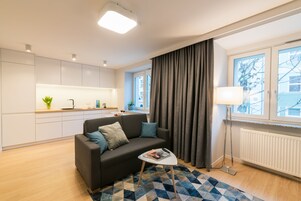 Exclusive Apartment | Premium bedding, individually furnished, desk, soundproofing