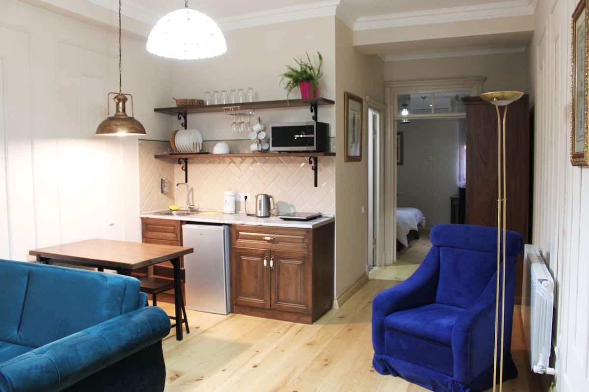 Appartement, 1 chambre | Rideaux d’obscurcissement, système d’insonorisation