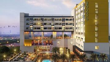 Façade de l’hébergement