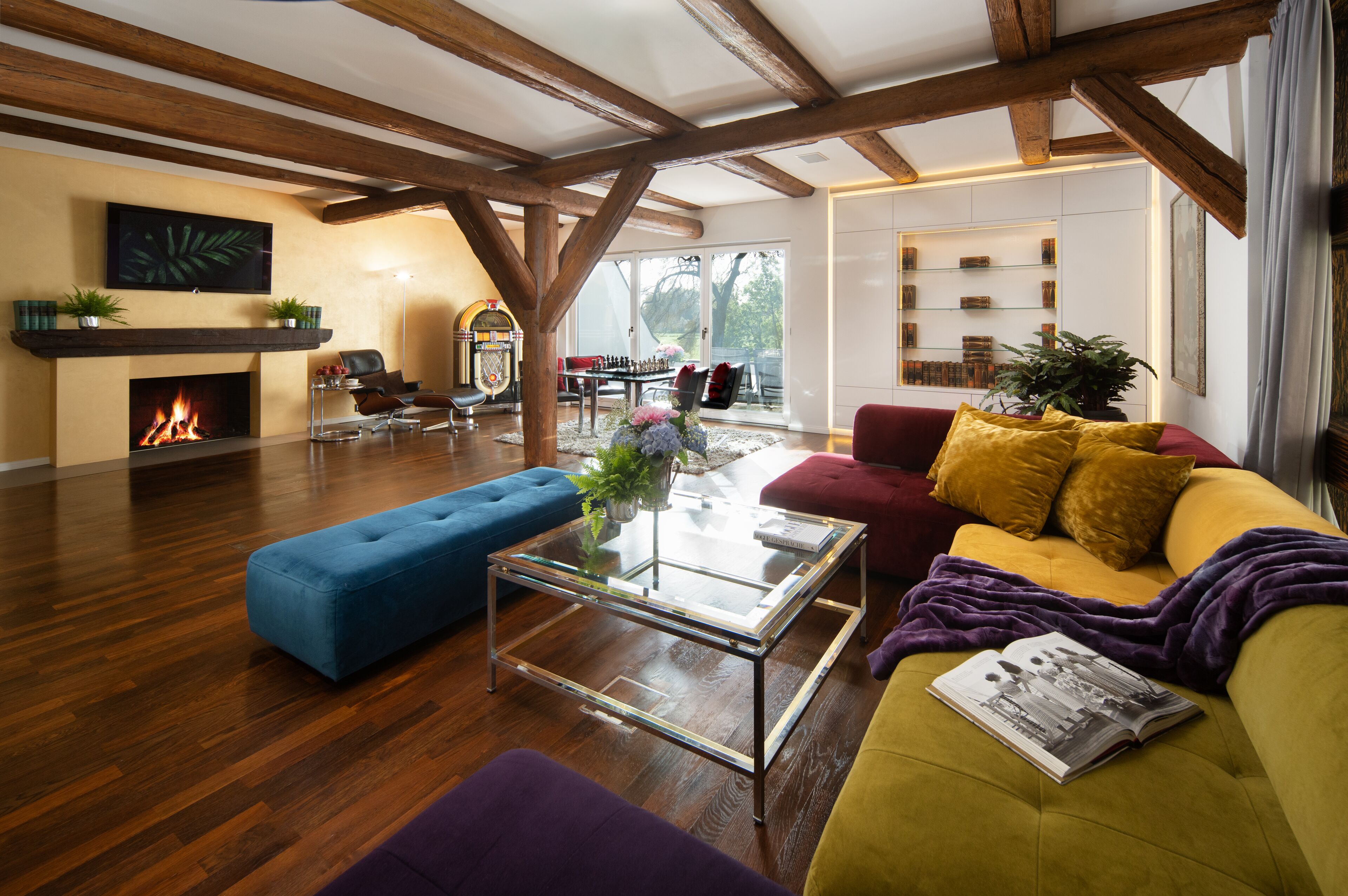 Exclusive-Suite | Wohnbereich | Smart-TV, Fußbodenheizung