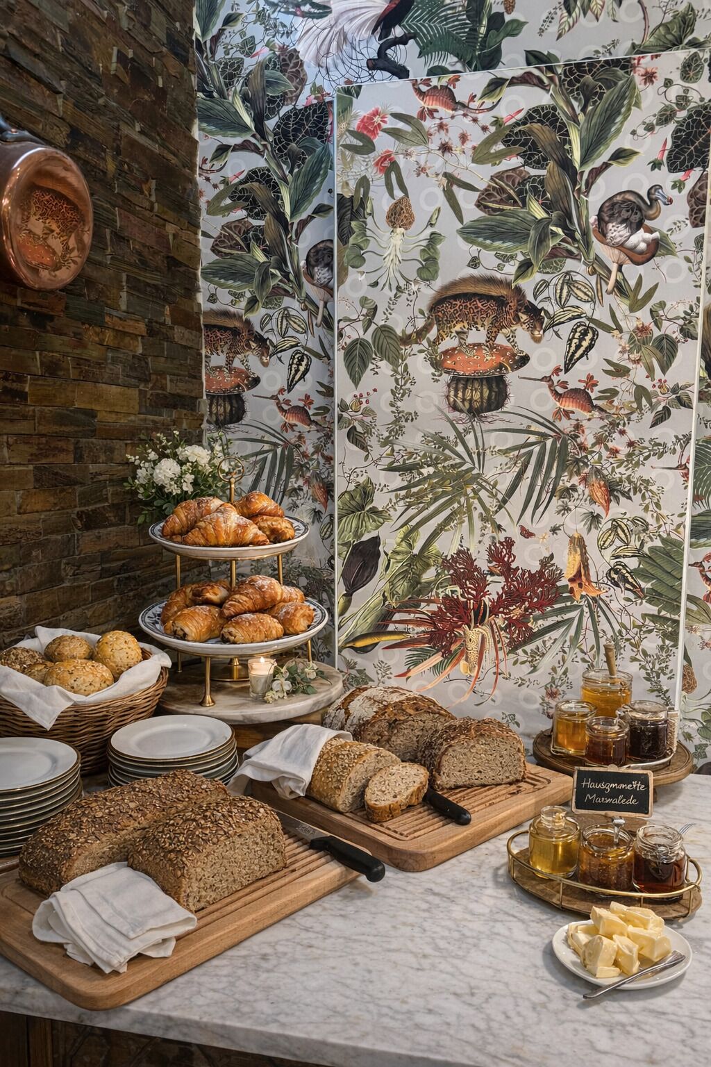 Tägliches inbegriffenes Frühstücksbuffet