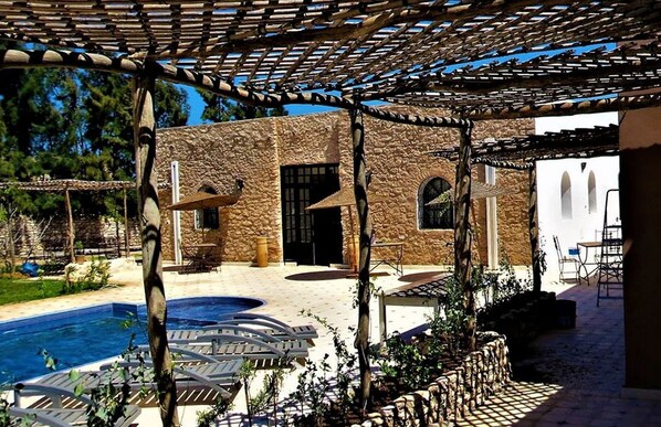 Alberca al aire libre 