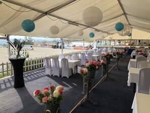 Udendørs banketområde