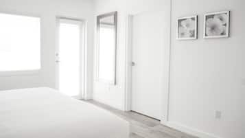 Premium Apartment, 1 King Bed with Sofa bed, Accessible, City View | In-room safe, individually decorated, individually furnished