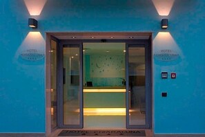 Entrada de la propiedad