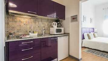 Apartment, 1 Schlafzimmer | Eigene Küche | Großer Kühlschrank, Mikrowelle, Herdplatte