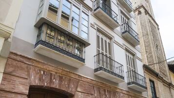 Voorkant van accommodatie