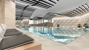 Indoor pool, outdoor pool