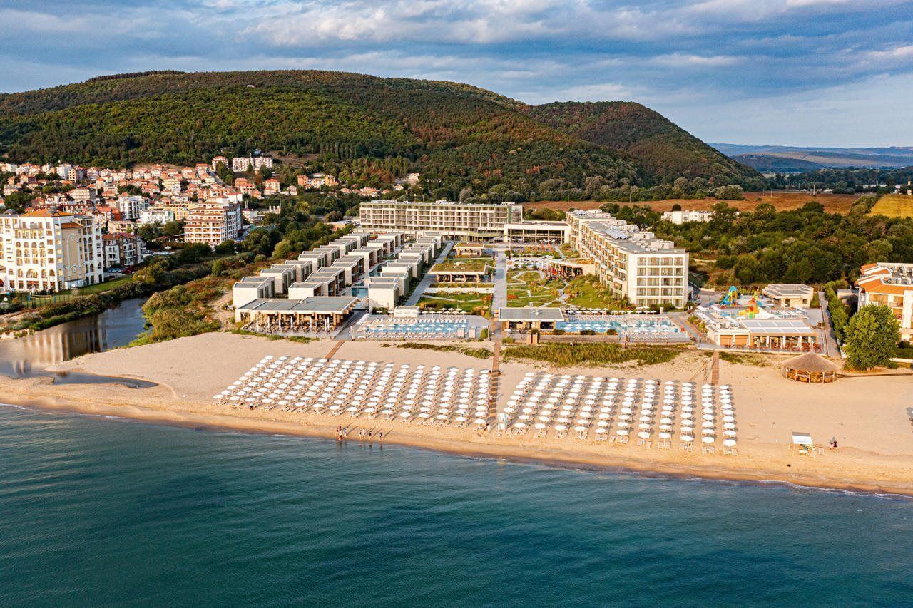 Private beach nearby
