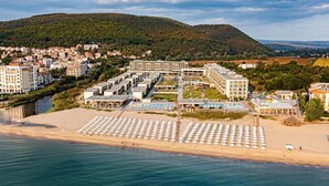Private beach nearby