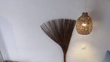 Een flatscreentelevisie