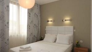 公寓, 2 间卧室, 阳台 | 特色装修、特色家居、熨斗/熨板、免费婴儿床