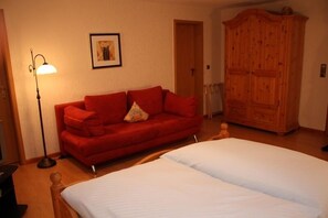 Desk, free cots/infant beds, rollaway beds, free WiFi