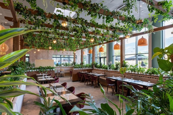 Déjeuner et dßner servis sur place