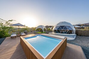 Dome Tent with Plunge Pool and Included Adventure Activities | Private pool