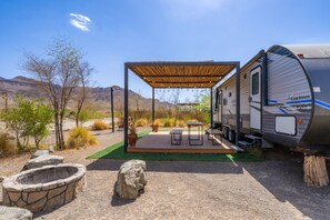 Aire de pique-nique/barbecue