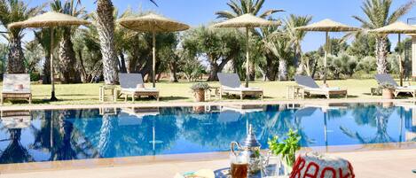 Blick von der Unterkunft