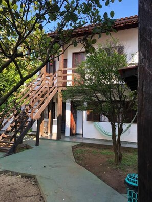 Triple Room, 1 Double Bed with Sofa bed, Non Smoking | Terrace/patio - Pousada Conde do Mar (Ilhabela)