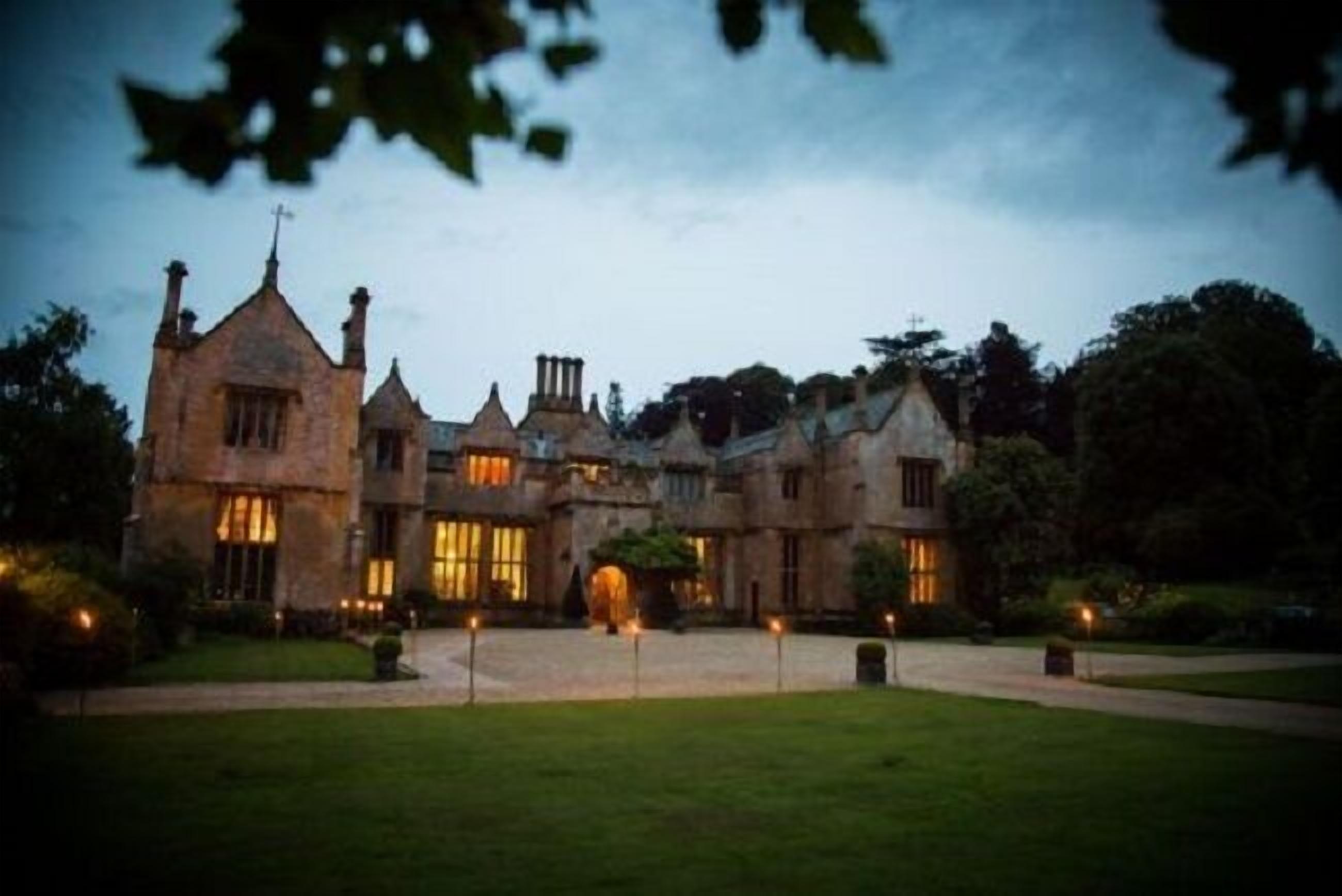 front of property – evening/night