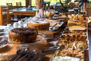 Gratis frukostbuffé varje dag 
