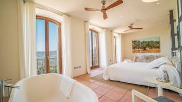 Deluxe Suite, 1 Queen Bed, Mountain View | 5 bedrooms, Egyptian cotton sheets, premium bedding, minibar