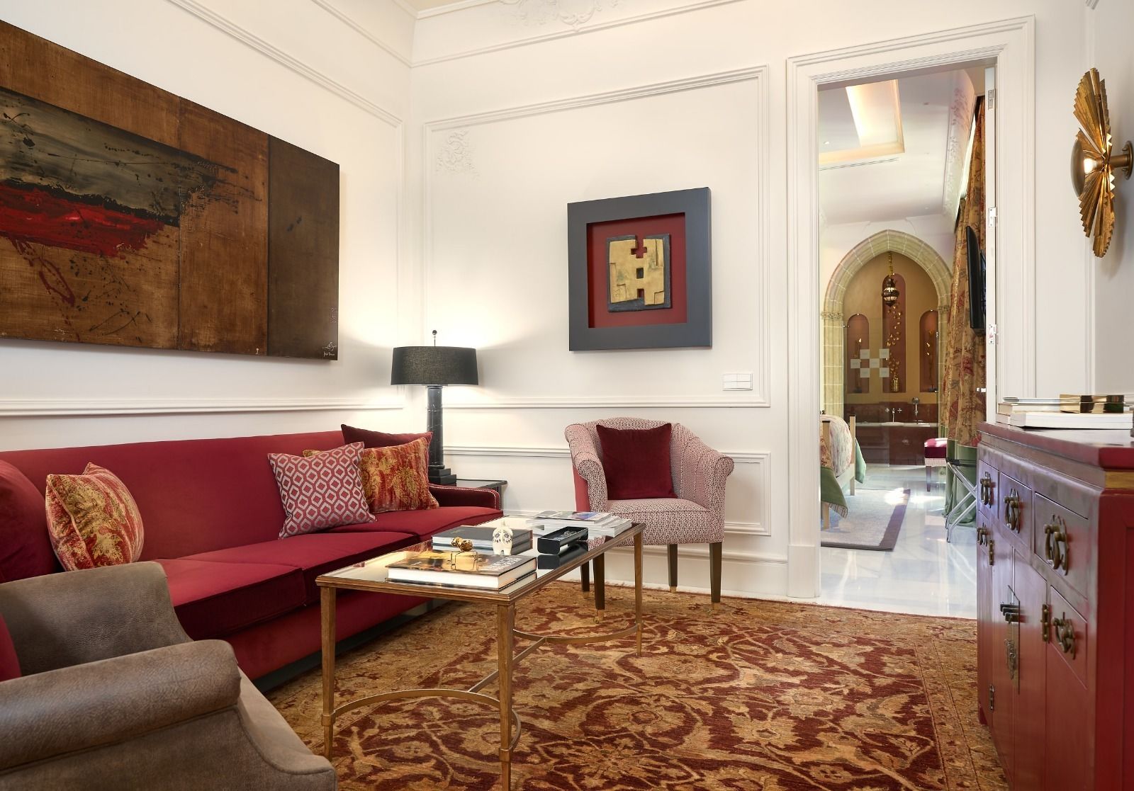 suite, 1 king bed (maria luisa) | 1 bedroom, premium bedding, minibar, in-room safe