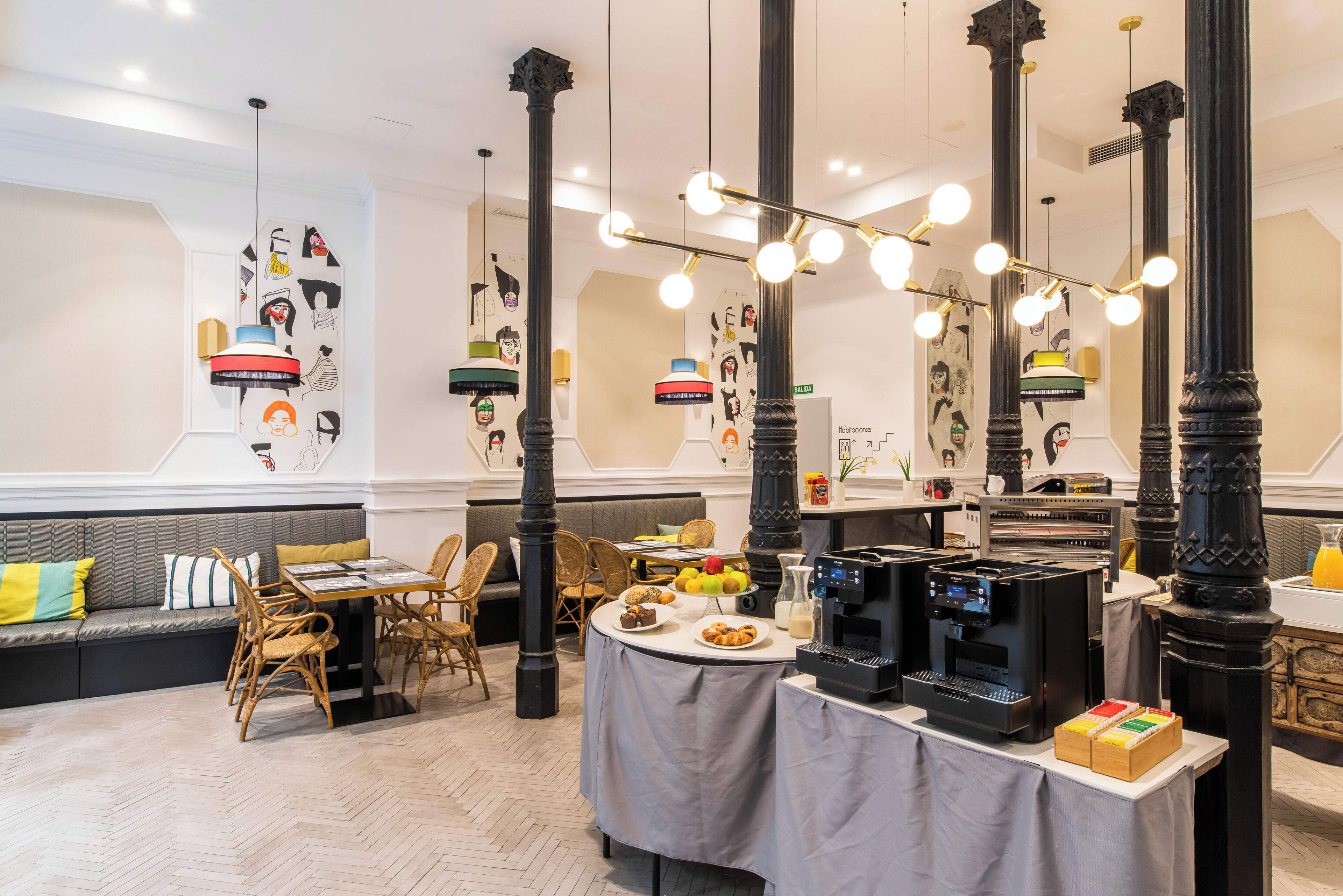 daily buffet breakfast (eur 12 per person)