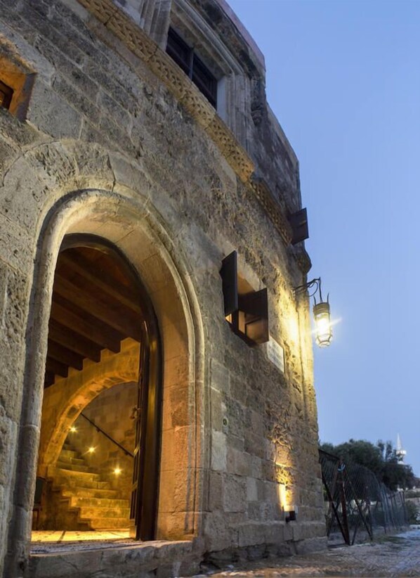 Entrada de la propiedad