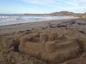 Accommodatie ligt op het strand