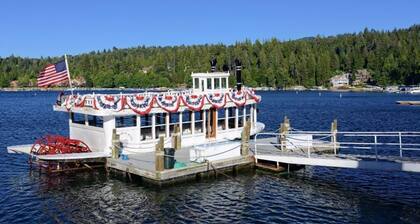 Kävele kylään ja telakka. Järvinäköala, tervetuloa 3Bdr, 2Ba, leveä parvi. Nuku 10