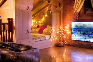 4 slaapkamers, een strijkplank/strijkijzer, gratis wifi, beddengoed
