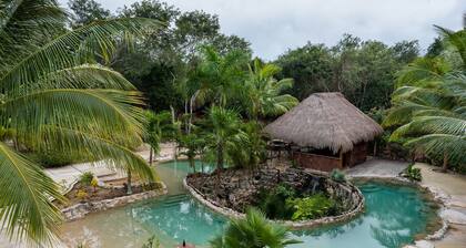 AMAZING 2-Villa Private Estate w/ Huge Pool + Private Cenote!