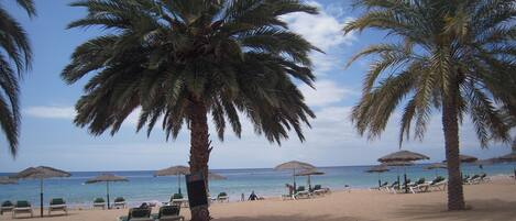 Plage | Chaises longues, serviettes de plage