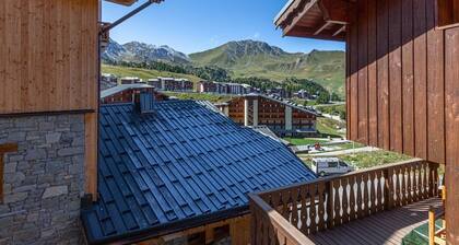 Cozy 8-person chalet in Plagne Soleil with WIFI