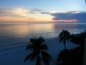 Sunset from the balcony