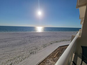 On the beach