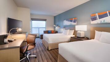 Standard Room, 2 Queen Beds, Bathtub | Down comforters, desk, blackout drapes, iron/ironing board