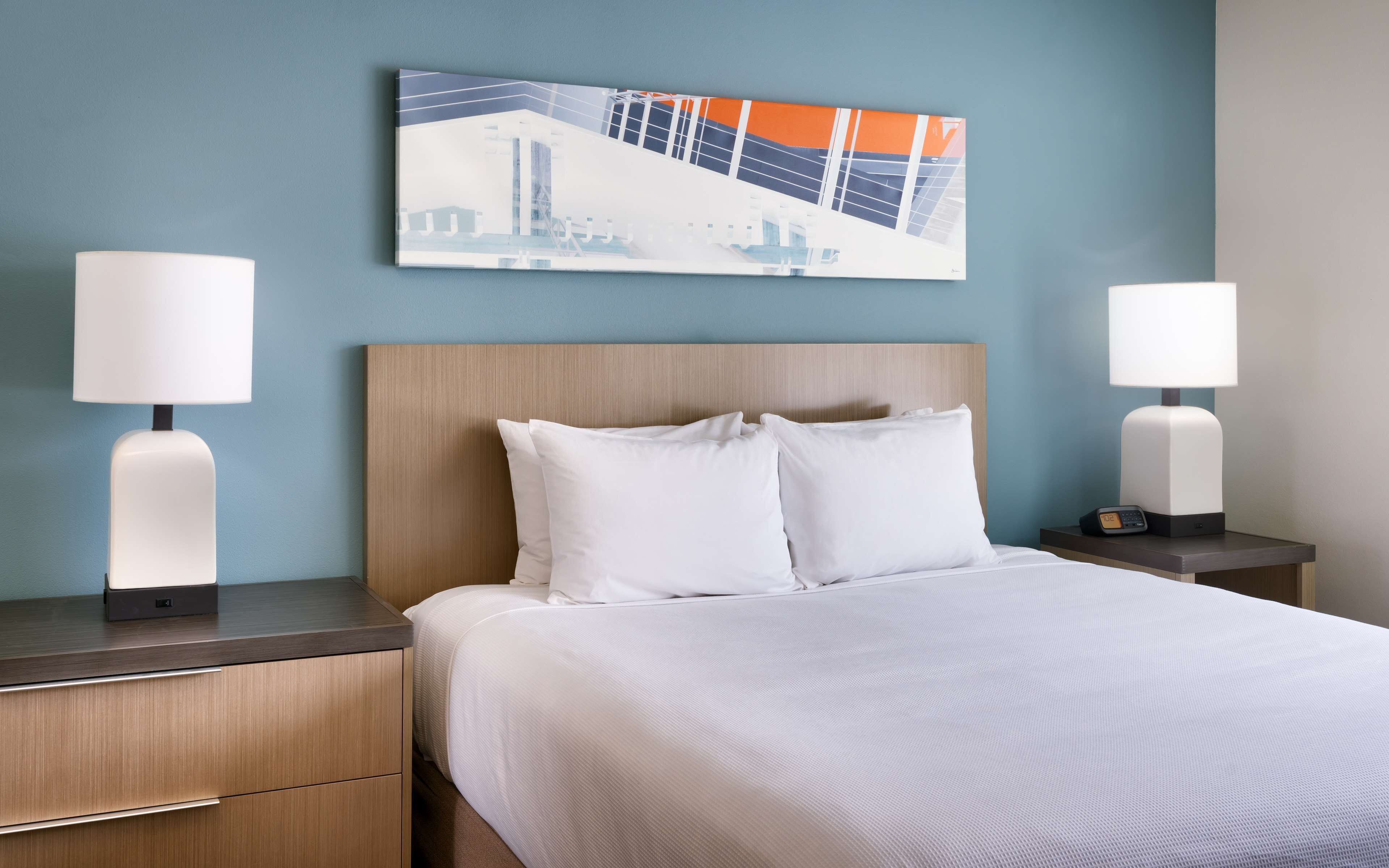 studio suite, 1 king bed with sofa bed | down duvets, desk, blackout curtains, iron/ironing board