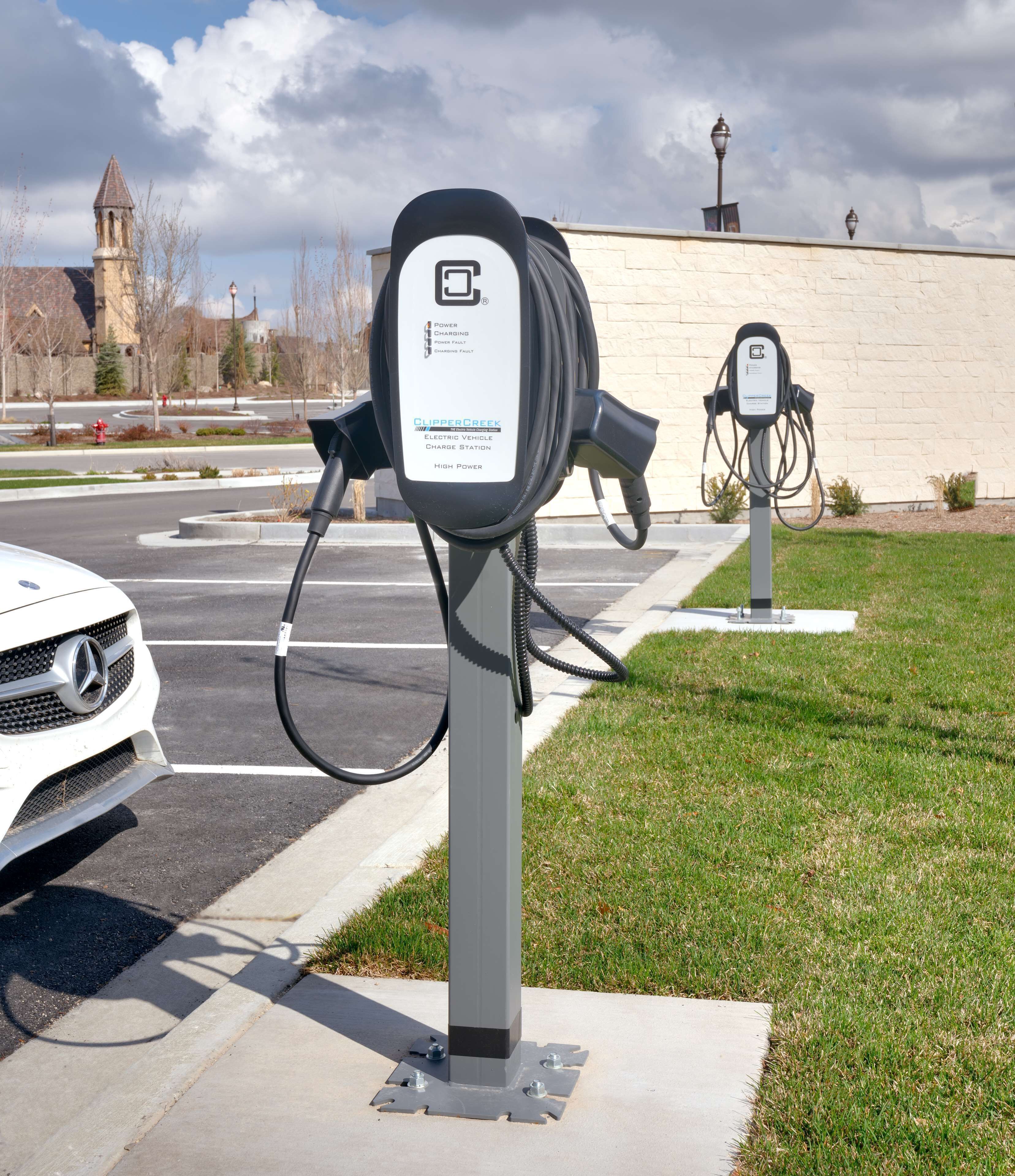 electric vehicle-charging station